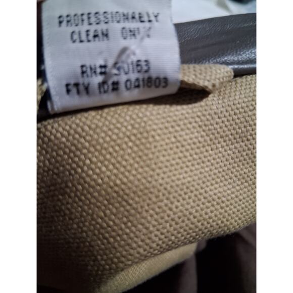 Vintage Marlboro Canvas Leather Mens Size S Chore Farm Barn Field Western Jacket - Picture 10 of 13